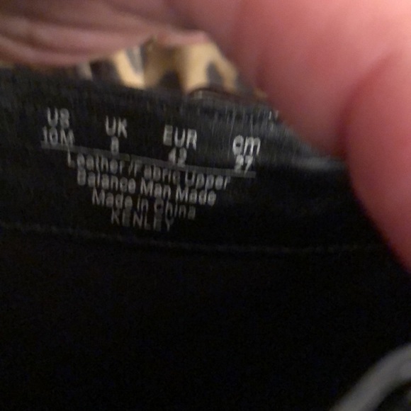 Sam Edelman  size 10 black beautiful leather heeled boots with hidden platform - Picture 15 of 15